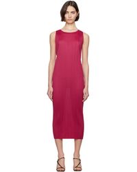 Pleats Please Issey Miyake - June New Colorful Basics 4 Maxi Dress - Lyst