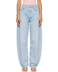 Agolde - Luna High Rise Pieced Taper Jeans - Lyst
