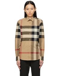 Burberry Shirts for Women | Online Sale up to 71% off | Lyst
