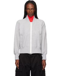 Canada Goose - Label' Sierra Fleece Bomber Jacket - Lyst