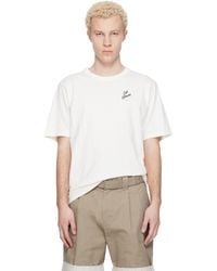 Maison Kitsuné - Off- 'Café Kitsuné' Relax T-Shirt - Lyst