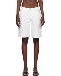 Still Here - Stoop Denim Shorts - Lyst