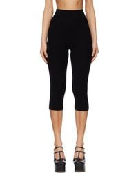 Chloé - Capri Legging Stretch Knit Shorts - Lyst