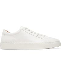 BOSS - Leather Gary Sneakers - Lyst