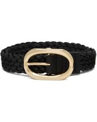 Anine Bing - Signature Link Braided Belt - Lyst