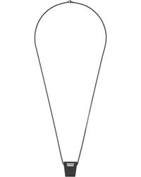 Rick Owens - Dogtag Necklace - Lyst