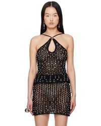 Coperni - Beaded Knitted Tank Top - Lyst