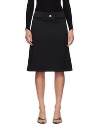 Courreges - Interlock Tracksuit Midi Skirt - Lyst