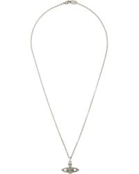 Vivienne Westwood - Mini Bas Relief Orb Necklace - Lyst