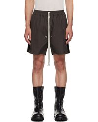 Rick Owens - グレー Concordians Bela ボクサー ショートパンツ - Lyst