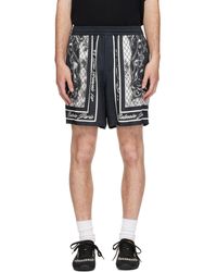 Balmain - Printed Foulard Pyjama Shorts - Lyst