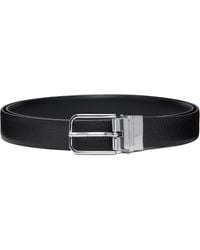 BOSS - Leather Reversible Belt - Lyst