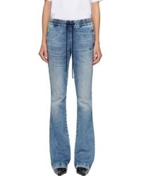 DIESEL - Blue Bootcut 2069 D-ebbey JoggJeans Lounge Pants - Lyst