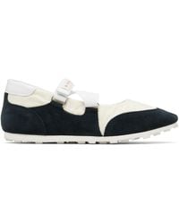Marni - Off- & Mary Jane Velcro Sneakers - Lyst