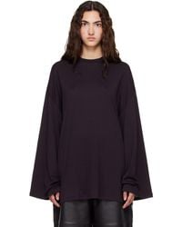 Frankie Shop - Rio Oversized Sleeve Long Sleeve T-shirt - Lyst