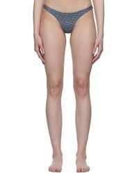 Magda Butrym - Navy Thin Bikini Bottoms - Lyst