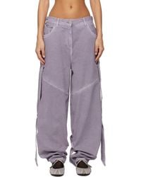 The Attico - Long Jeans - Lyst