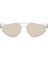Jil Sander - Oliver Peoples 'Edition 5' Aviator Sunglasses - Lyst
