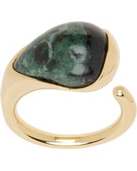Bottega Veneta - Small Drop Marble Ring - Lyst