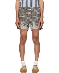 Martine Rose - Khaki & French Knicker Shorts - Lyst