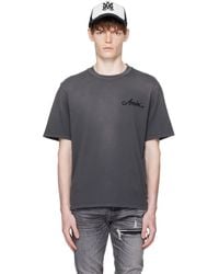 Amiri - Bleach Bandana Patch T-Shirt - Lyst