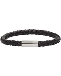 Paul Smith - Woven Leather Bracelet - Lyst