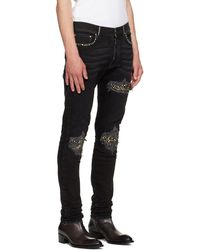 amiri-Vintage-Black-Studded-