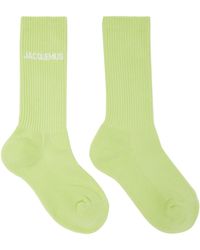 Jacquemus 'les Chaussettes ' Socks - Green
