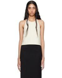 Wardrobe NYC - Off- Backless Halter Top - Lyst