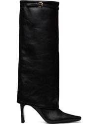 STAUD - Wally Foldover High Heel Boots - Lyst