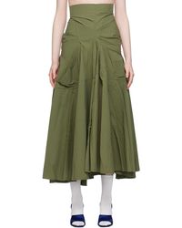 TALIA BYRE - Pocket Maxi Skirt - Lyst