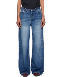 A.P.C. - ブルー Elisabeth ジーンズ - Lyst