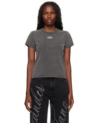 T By Alexander Wang - Blade Logo-embossed T-shirt - Lyst