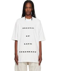 Rick Owens - Off- Temple Jumbo/T-Shirt - Lyst