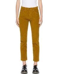 6397 Corduroy 495 Jeans - Yellow