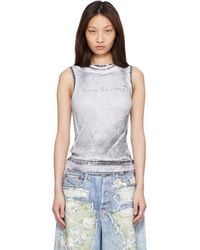 Acne Studios - Layered Logo Tank Top - Lyst