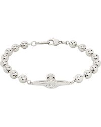 Vivienne Westwood - Thames Mini Bas Relief Bracelet - Lyst