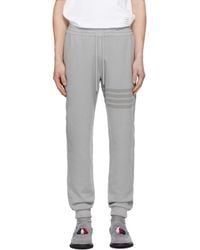 Thom Browne - Overdyed Solid Loopback 4 Bar Sweatpants - Lyst