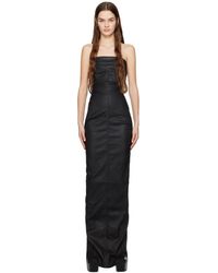 black and red maxi