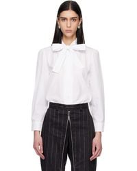 R13 - Neck Tie Shirt - Lyst