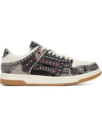 Amiri - Stud Skel Top Low Sneakers - Lyst