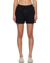 Fear Of God - Black 'the Lounge' Shorts - Lyst