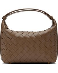 Bottega Veneta - Taupe Mini Wallace Bag - Lyst