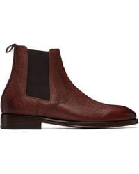 Paul Smith - Grain Leather 'Lawson' Chelsea Boots - Lyst