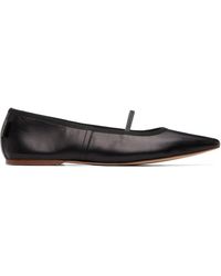 A.P.C. - Ballerines Swan Noires - Lyst