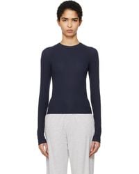 Skims - ネイビー Fits Everybody 長袖Tシャツ - Lyst