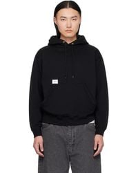 WTAPS - Pull À Capuche Sign-Yd Noir - Lyst