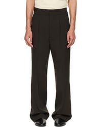 Fear Of God - Double Weave Wool Tailored Flared Trousers - Lyst