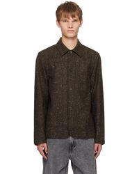 Another Aspect - Chemise 'another shirt 7.0' brune - Lyst