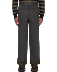 Burberry - Cotton Carpenter Trousers - Lyst